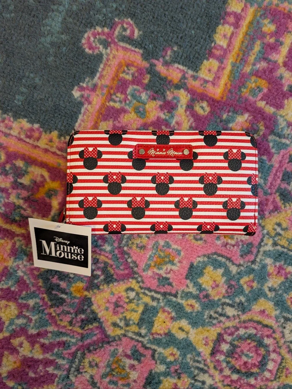 Disney Aldi Minnie Mouse Wallet Limited Edition Black/Red